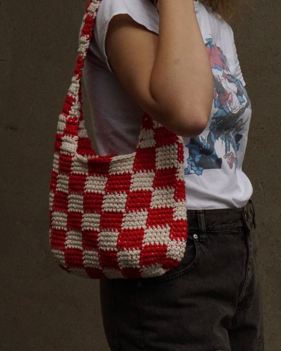 Chess checkered bag (M)