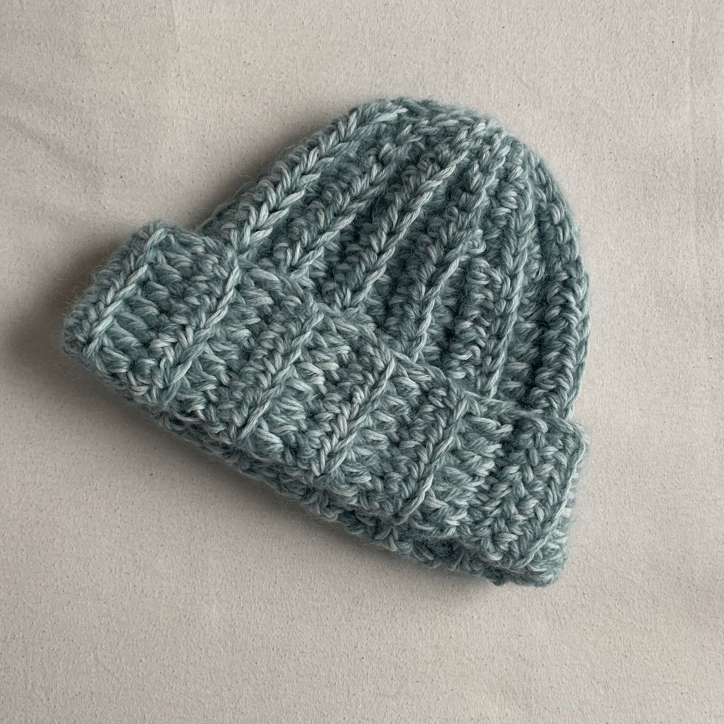 blue beanie