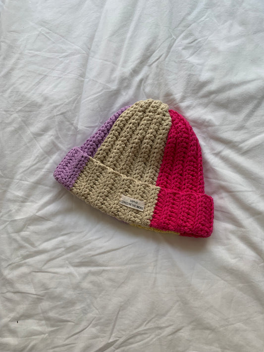 rainbow beanie