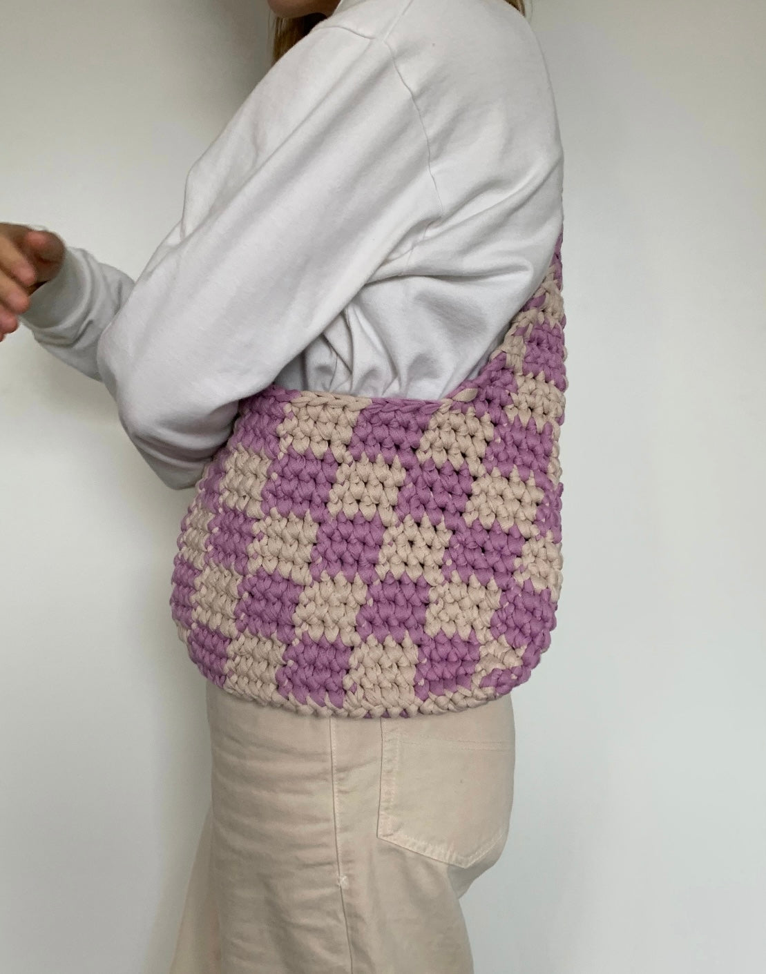 chess checkered bag