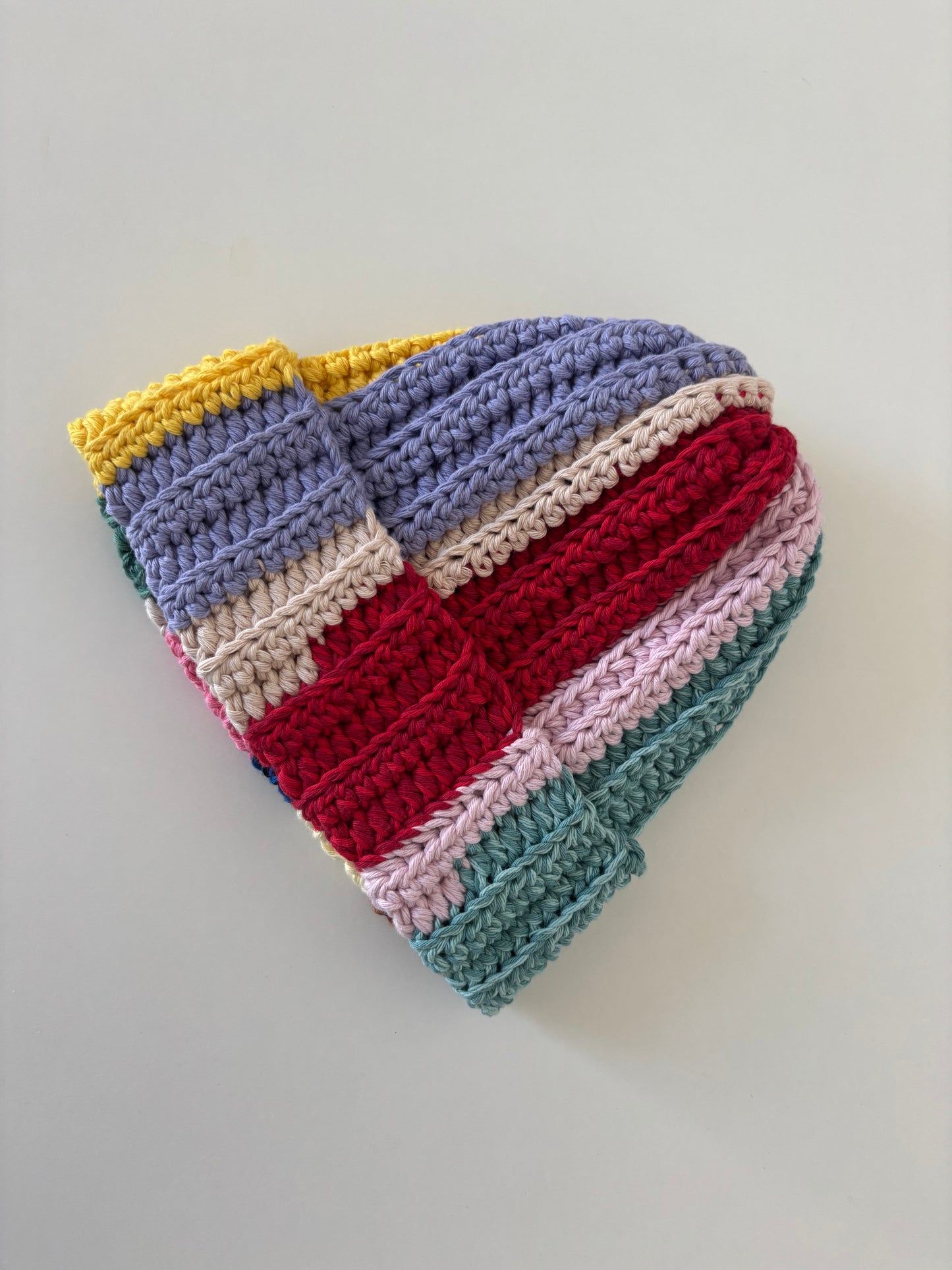 rainbow beanie