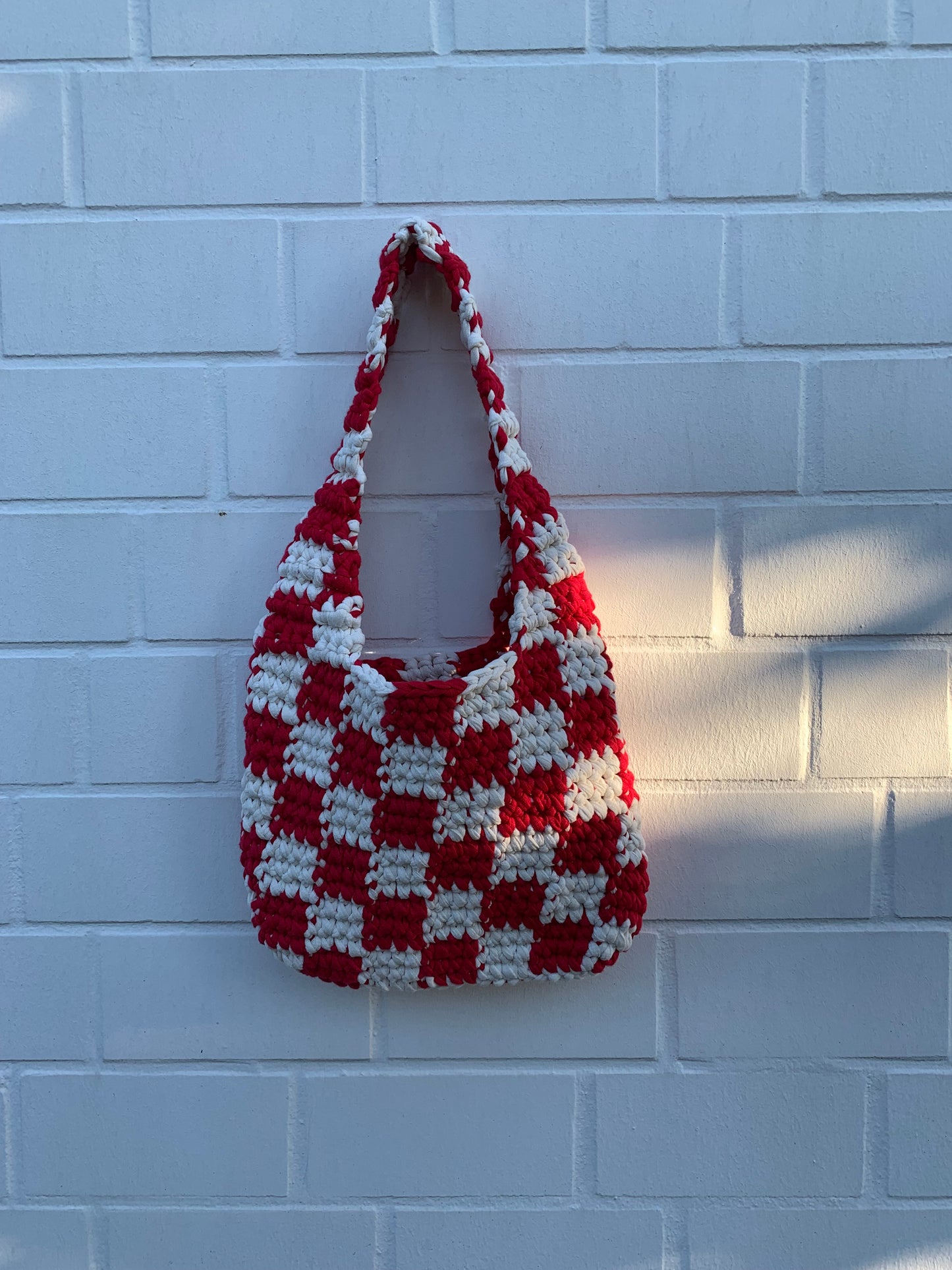 chess checkered bag