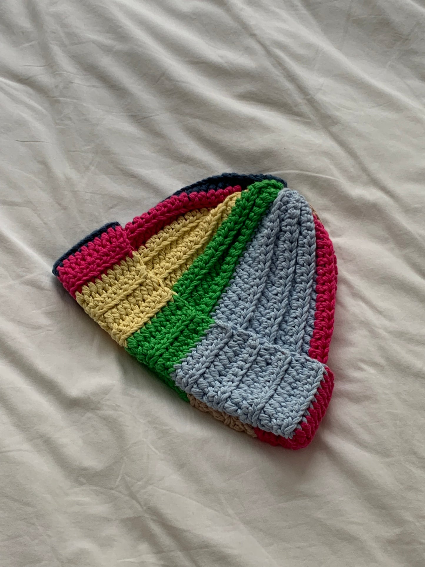 rainbow beanie