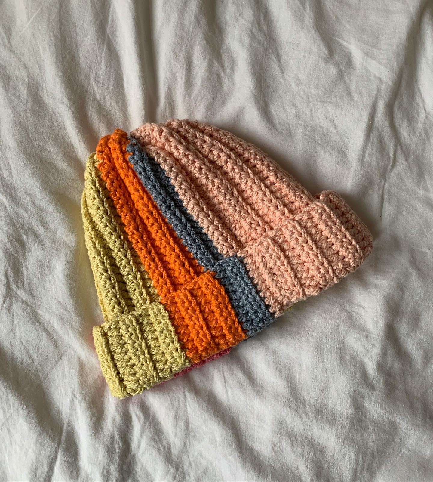 rainbow beanie