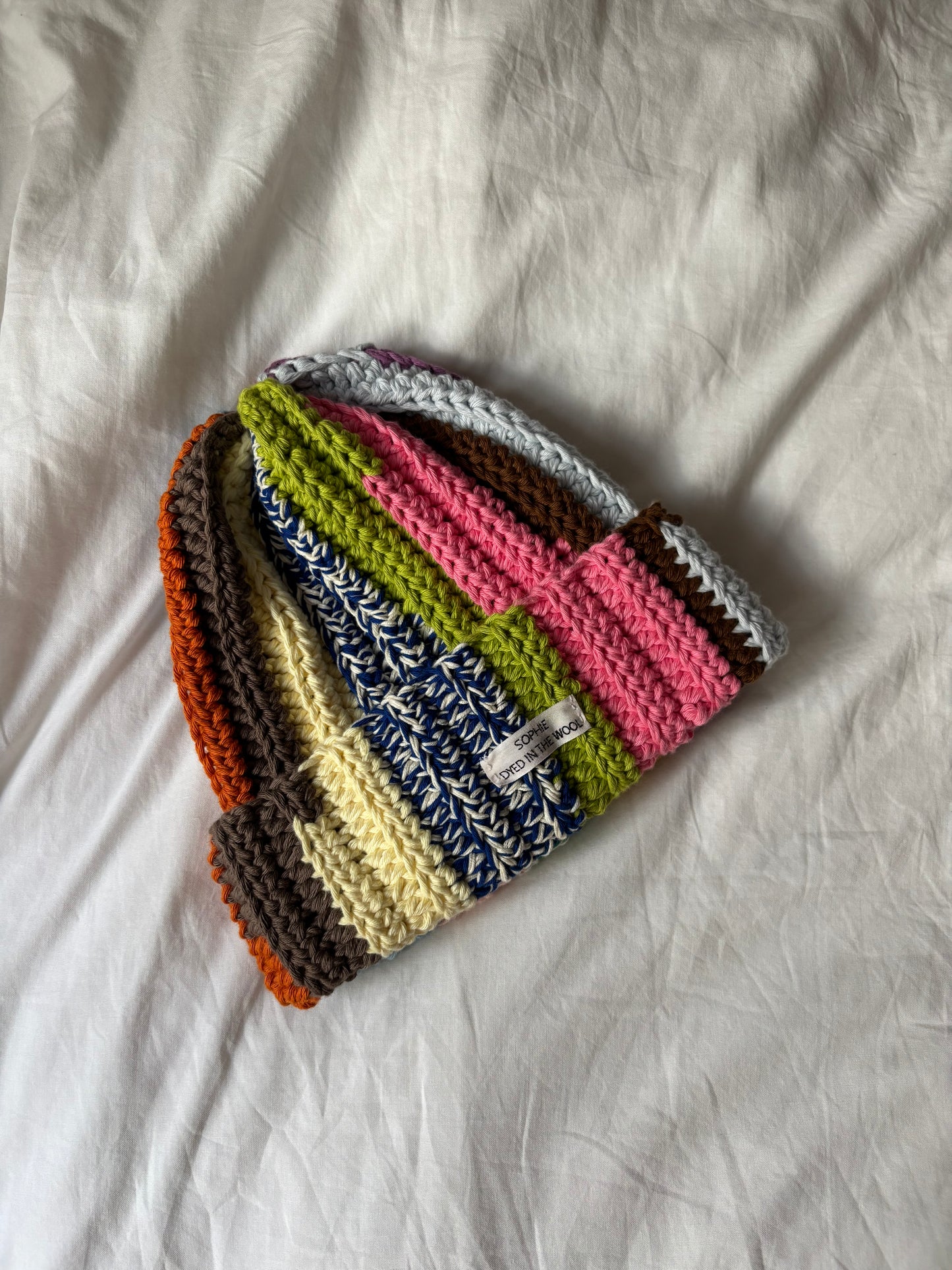 rainbow beanie