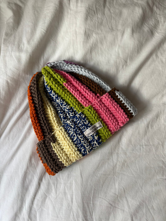 rainbow beanie