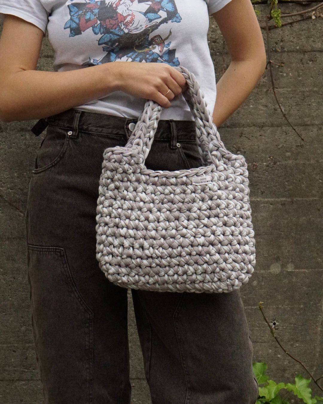 Recycled yarn bag