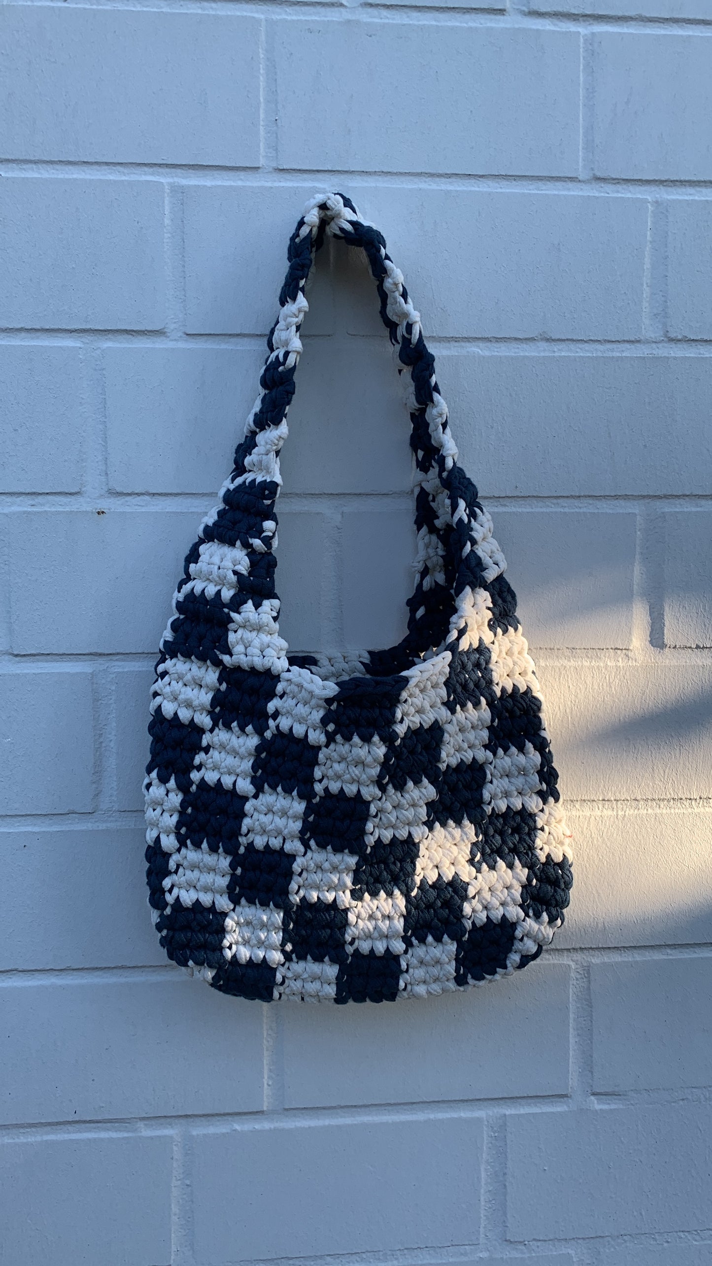 chess checkered bag