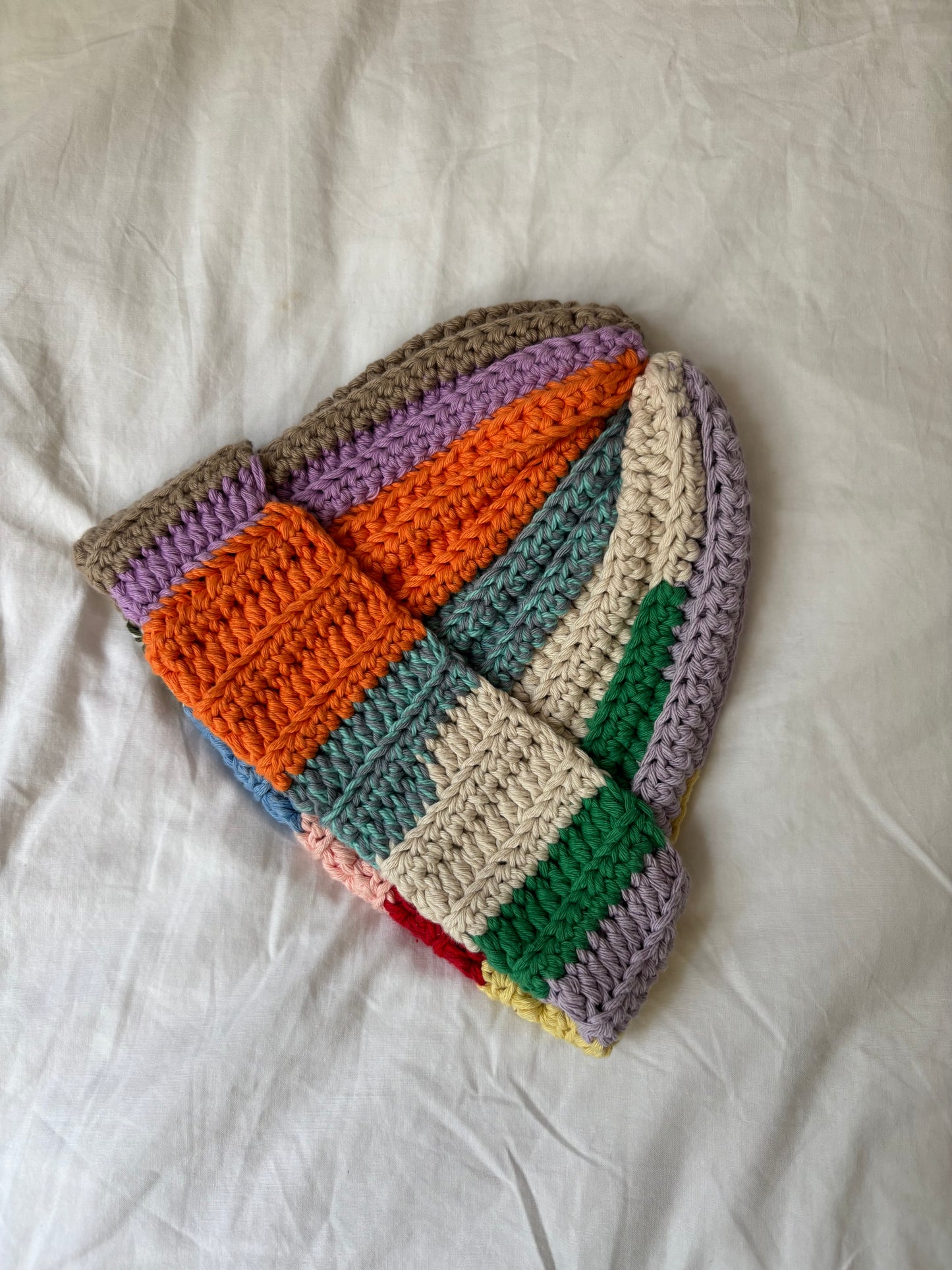 rainbow beanie