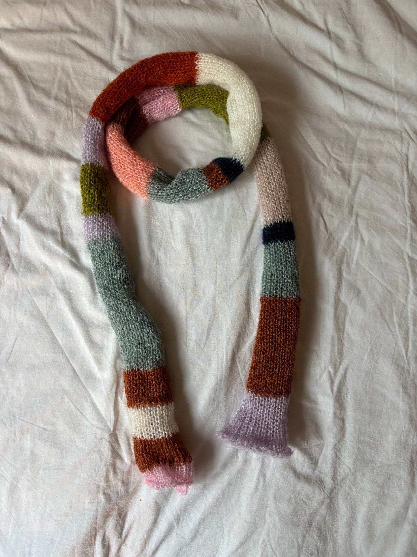rainbow scarf