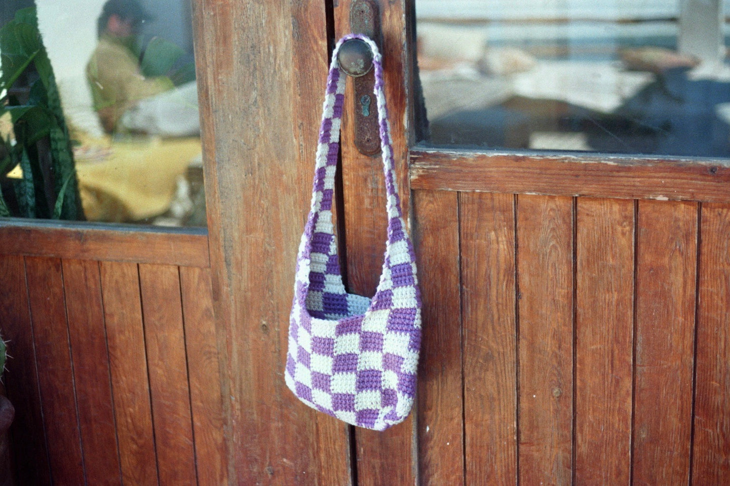 chess checkered bag (S)