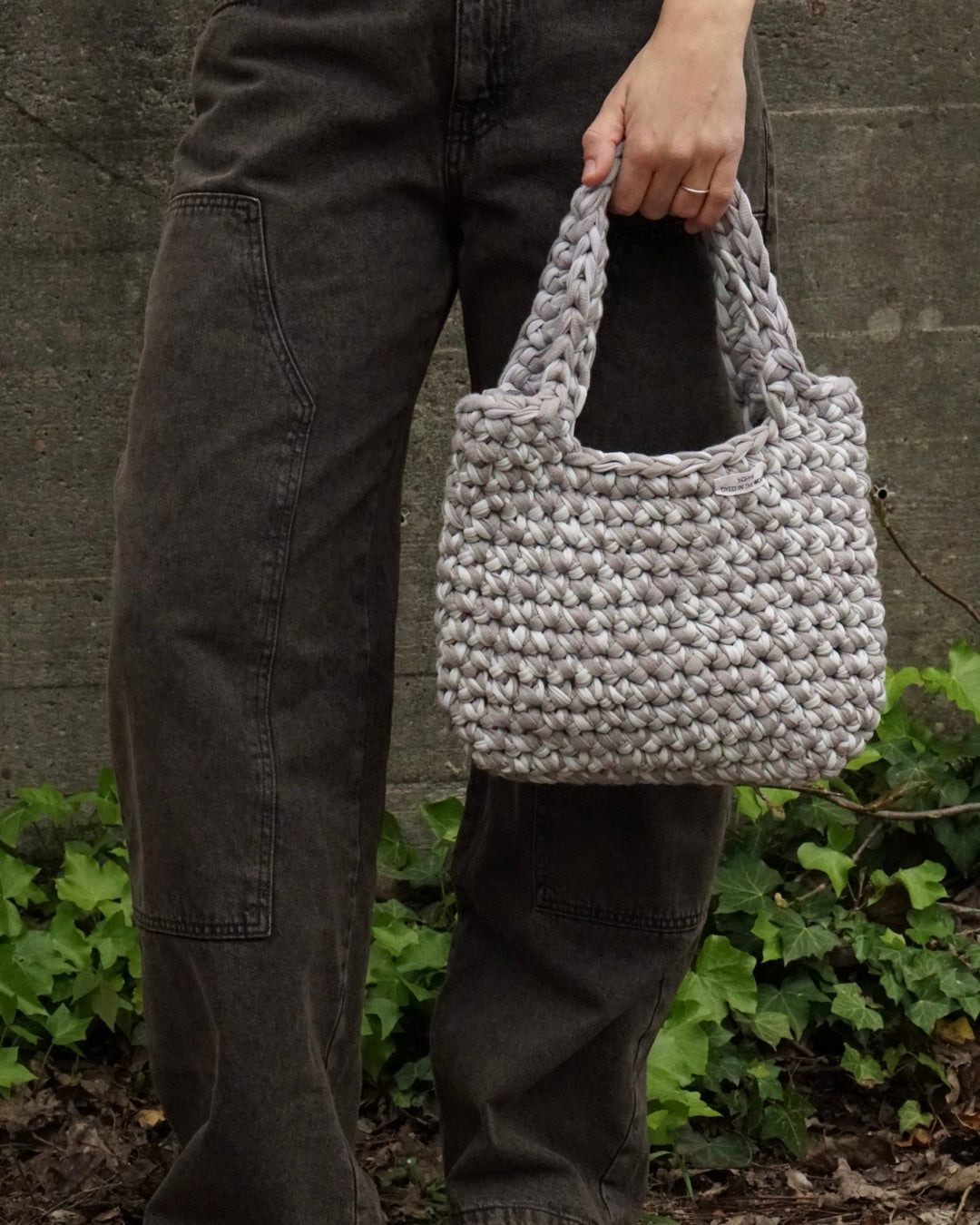 Recycled yarn bag