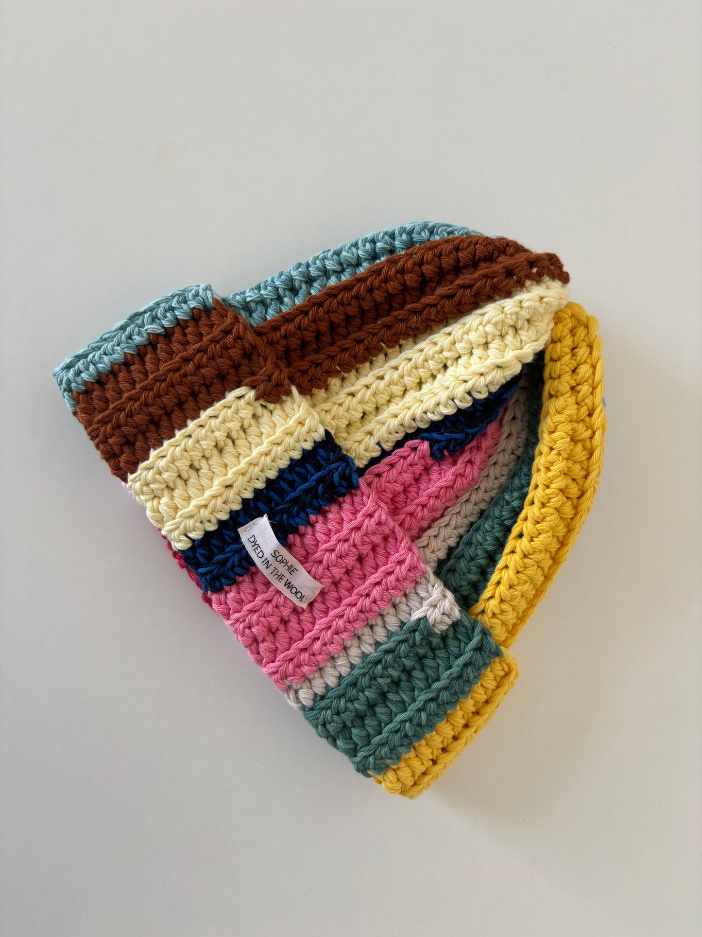 rainbow beanie