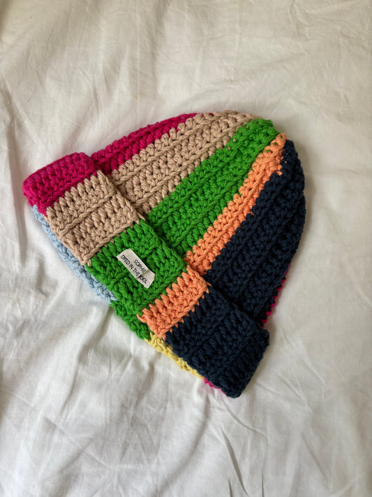 Rainbow beanie
