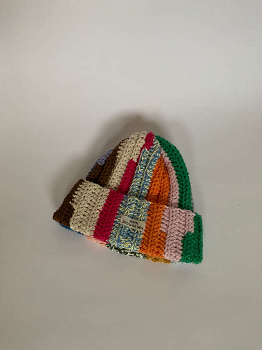 rainbow beanie