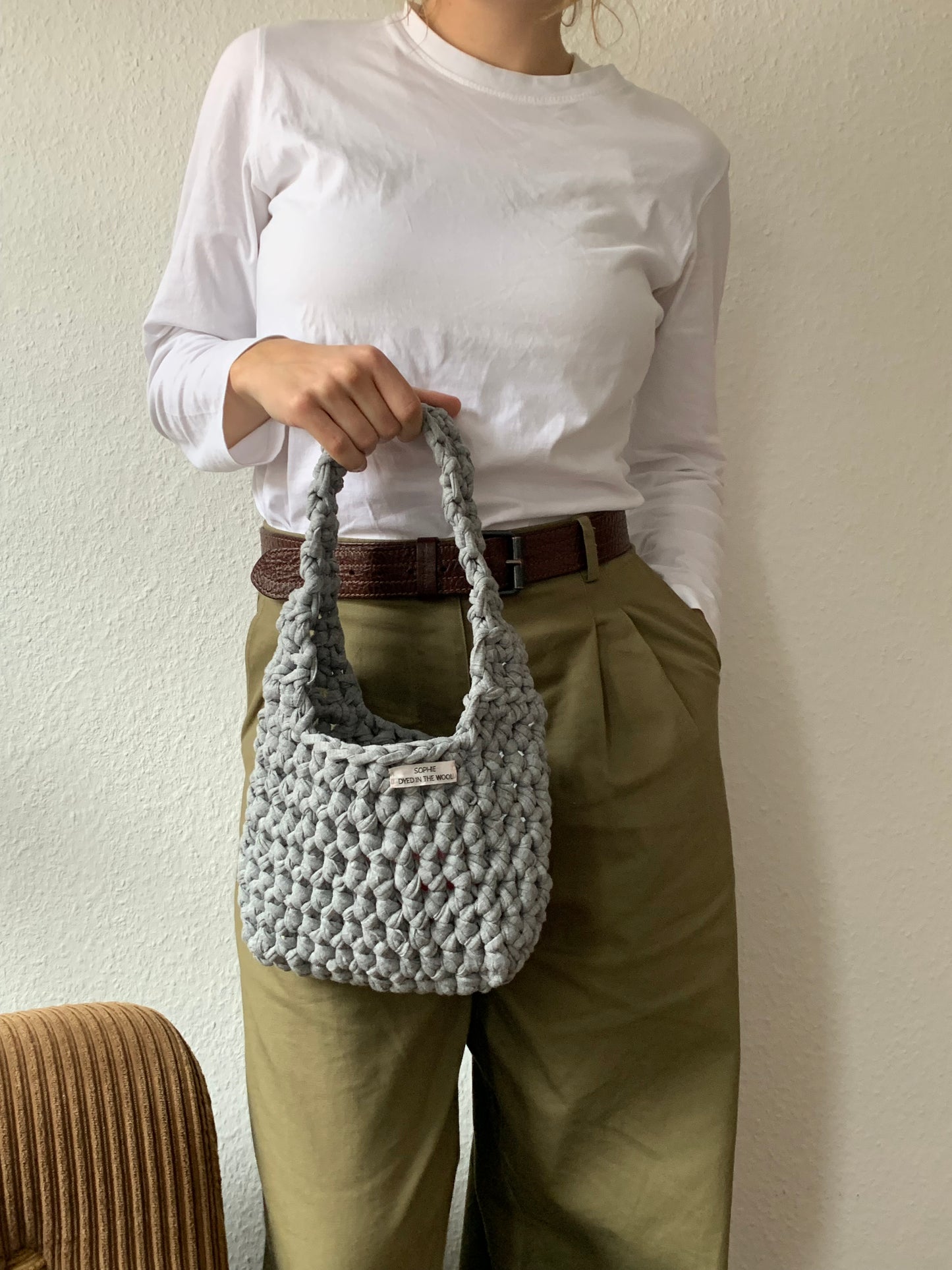 recycled yarn bag