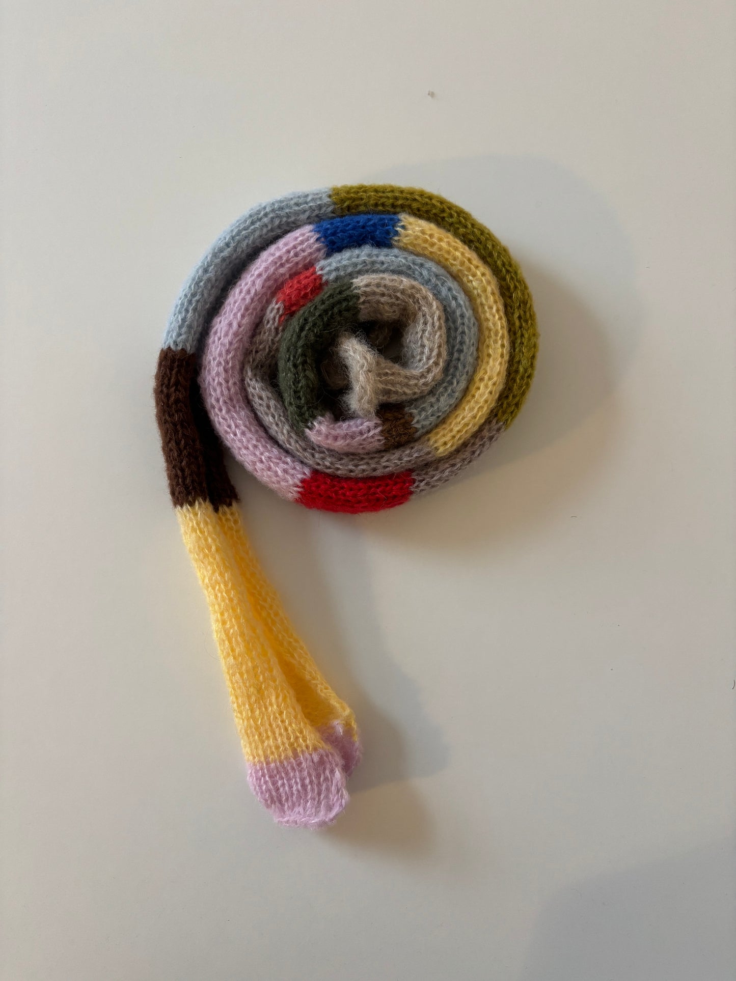 rainbow scarf