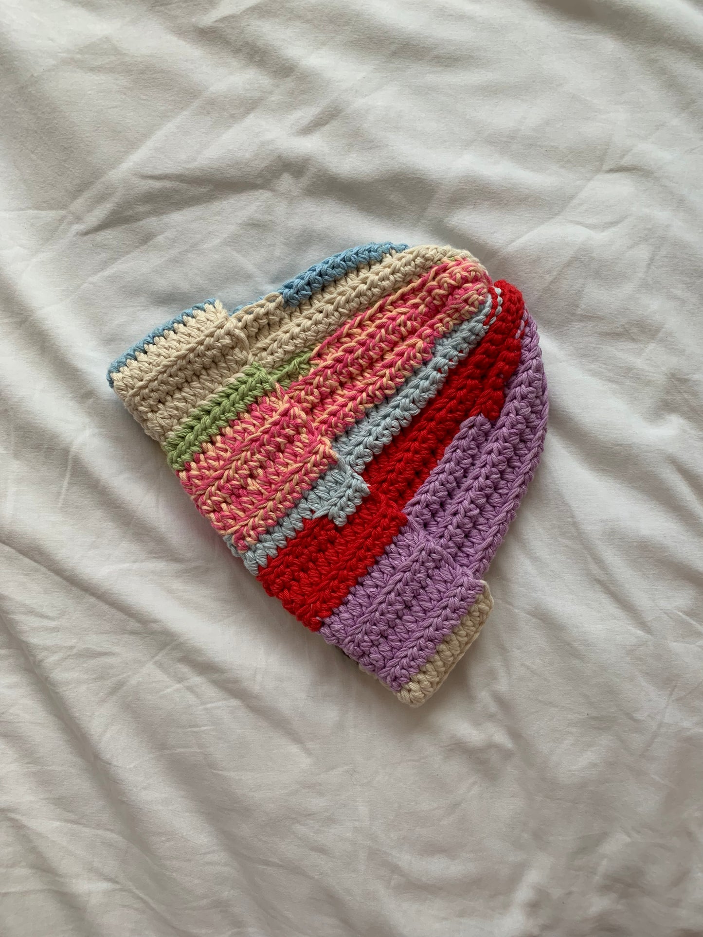 rainbow beanie