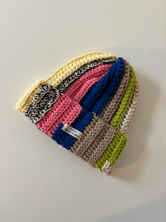 rainbow beanie