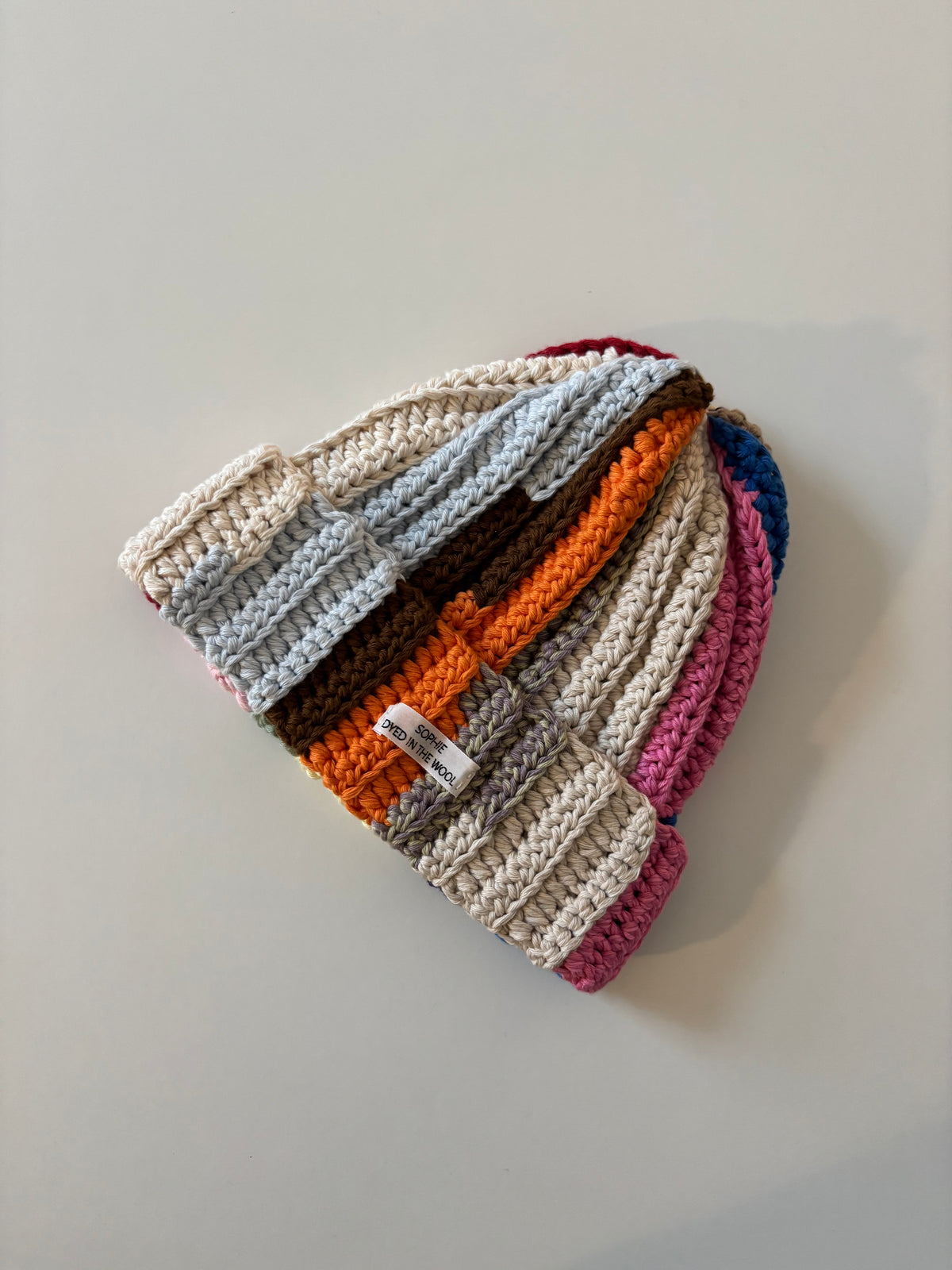 rainbow beanie