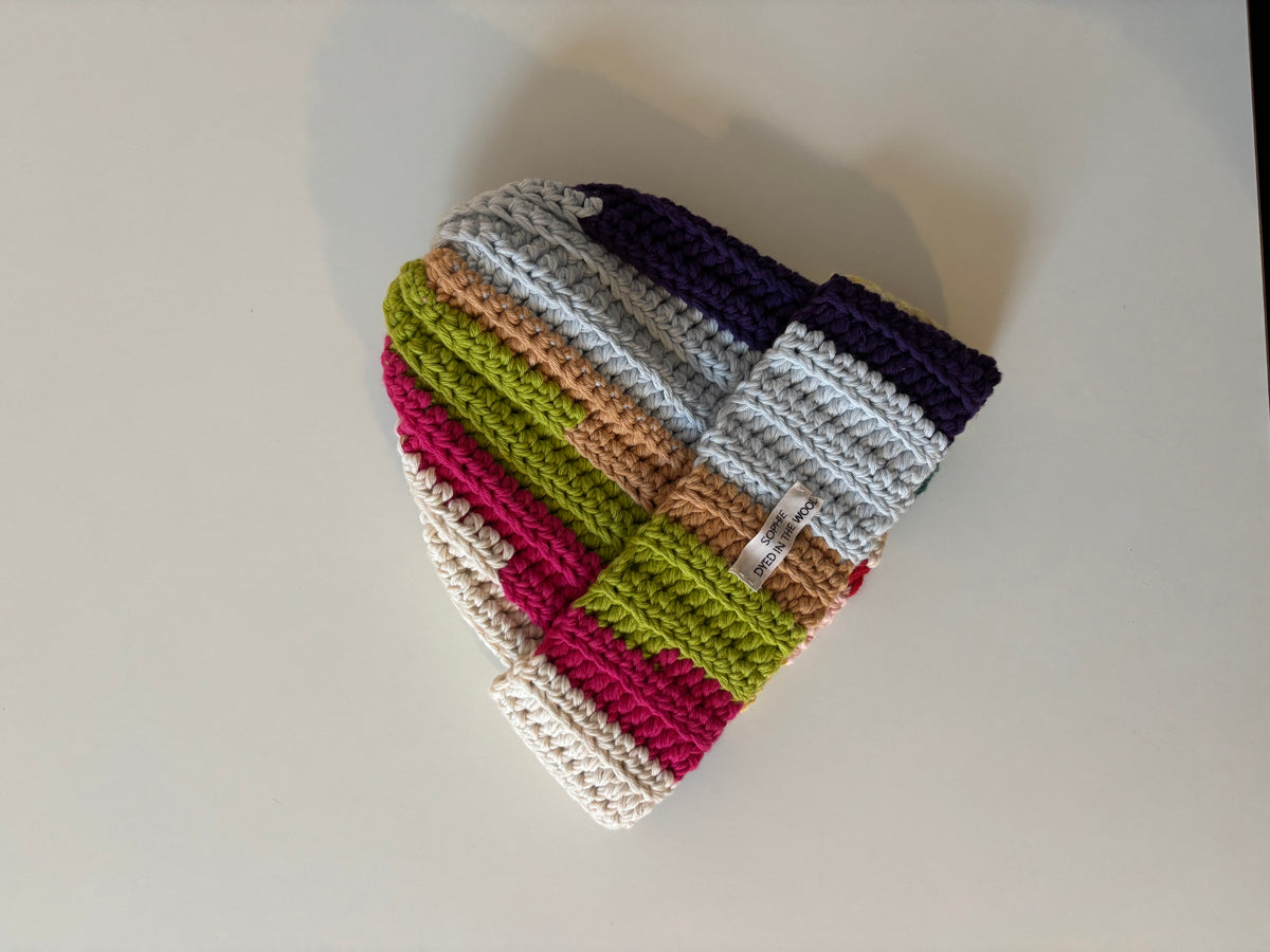 rainbow beanie