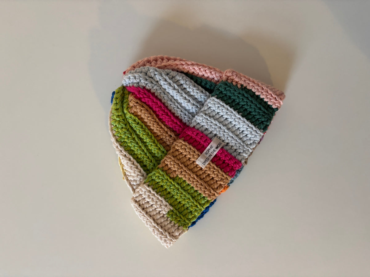 rainbow beanie