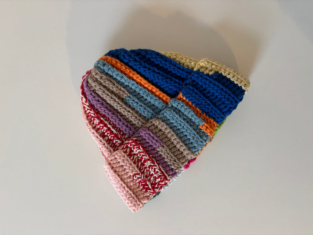 rainbow beanie