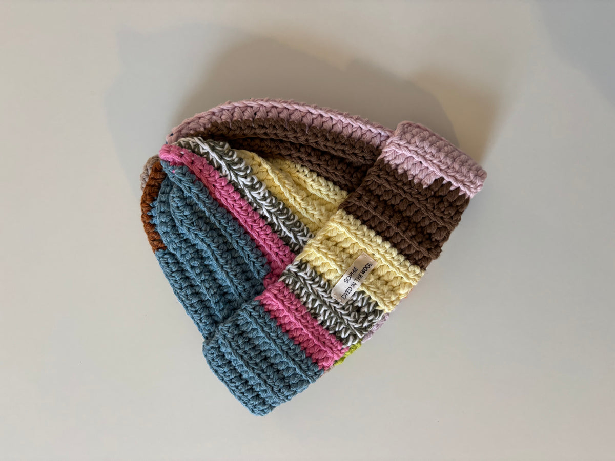 rainbow beanie
