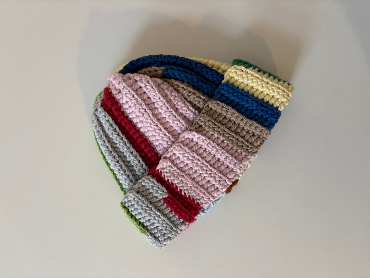 rainbow beanie