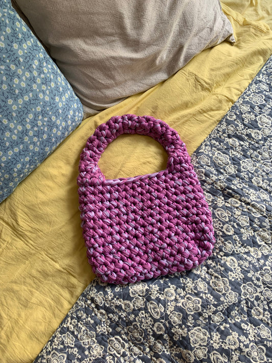 recycled yarn bag