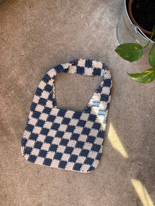 chess checkered bag